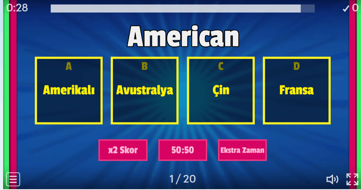 MULTI 5 - THEME 6 - VOCABULARY 4